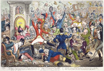 El Club Unión de James Gillray